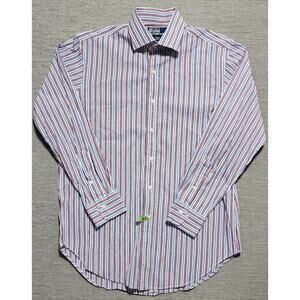 Polo Ralph Lauren Regent Classic Fit Stripe Button Down Business Casual Men’s M